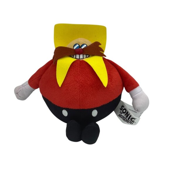 Sonic The Hedgehog Dr. Robotnik Eggman Collectible Plush Toy Official Sega 9” - Picture 1 of 7